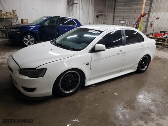 2013 Mitsubishi Lancer SE with VIN JA32V2FW3DU005434, listed as a Copart auction lot 84419494 with 174,296 mi miles and Salvage Title. Bid and sale history available at carsss.com. Image 1.
