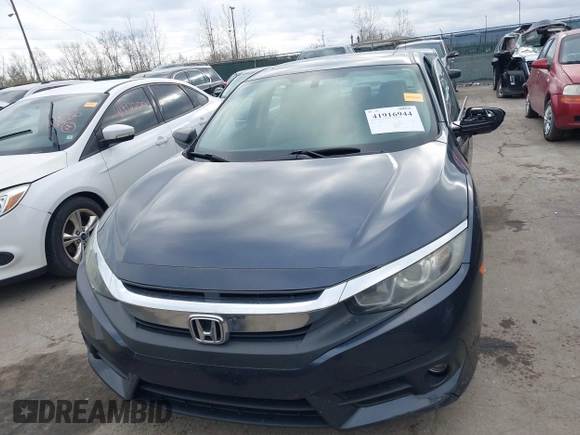 2016 Honda Civic Sedan EX-L with VIN 19XFC1F7XGE020155, listed as a IAAI auction lot 41916944 with 137,945 mi miles. Bid and sale history available at carsss.com. Image 12.
