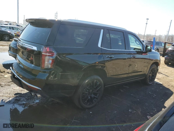 2022 Chevrolet Tahoe High Country with VIN 1GNSKTKL2NR328638, listed as a Copart auction lot 49311525 with 41,935 mi miles and Salvage Title. Bid and sale history available at carsss.com. Image 3.