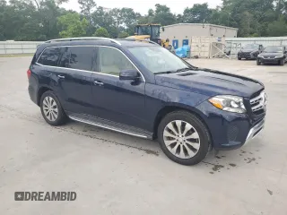 2017 Mercedes-Benz GLS 450 z VIN 4JGDF6EE2HA885455, wystawiony jako Copart lot #60478045 z przebiegiem 124 288 mil mil oraz Szkoda całkowita • Salvage title. Historia ofert i sprzedaży dostępna na DreamBid. Obrazek 4.