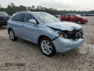 2012 Lexus RX 350 with VIN 2T2ZK1BA0CC074845, listed as a Copart auction lot 53956635 with 206,838 mi miles and Salvage Title. Bid and sale history available at DreamBid. Image 4.