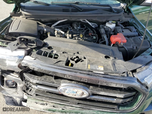 2023 Ford Ranger XL with VIN 1FTER4FH9PLE09204, listed as a Copart auction lot 43261075 with 40,531 mi miles and Salvage Title. Bid and sale history available at carsss.com. Image 12.