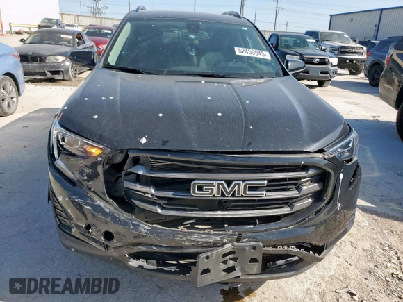 2020 GMC Terrain SLE z VIN 3GKALMEV2LL296240, wystawiony jako Copart lot #52459945 z przebiegiem 72 154 mil mil oraz Szkoda całkowita • Salvage title. Historia ofert i sprzedaży dostępna na DreamBid. Obrazek 5.