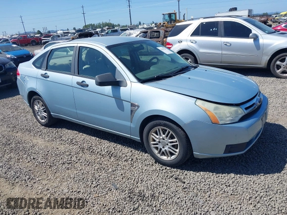 2008 Ford Focus SE z VIN 1FAHP35N58W226540, wystawiony jako IAAI lot #42383245 z przebiegiem 183 312 mil mil oraz . Historia ofert i sprzedaży dostępna na DreamBid. Obrazek 1.