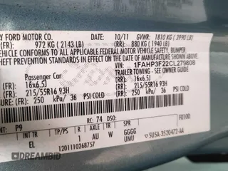 2012 Ford Focus SE с VIN 1FAHP3F22CL279808, выставлен на аукционе Copart как лот 60678735 с пробегом 138 973 миль миль и Чистый • Clean title. История ставок и продаж доступна на DreamBid. Изображение 10.