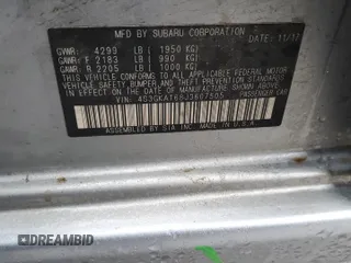 2018 Subaru Impreza Limited z VIN 4S3GKAT68J3607505, wystawiony jako Copart lot #45046935 z przebiegiem 137 307 mil mil oraz Szkoda całkowita • Salvage title. Historia ofert i sprzedaży dostępna na DreamBid. Obrazek 12.