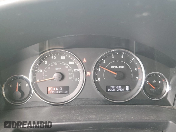 2009 Jeep Commander Sport с VIN 1J8HG48K29C519194, выставлен на аукционе Copart как лот 56788045 с пробегом 179 034 миль миль и Списание • Salvage title. История ставок и продаж доступна на DreamBid. Изображение 9.