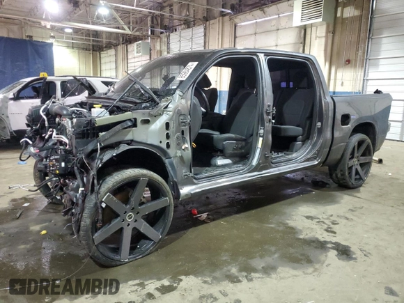 2022 Ram 1500 Lone Star with VIN 1C6SRFFT3NN129967, listed as a Copart auction lot 85984874 with Not provided miles and Non repairable. Bid and sale history available at DreamBid. Image 1.