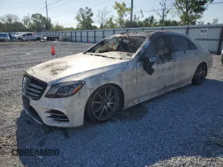 2018 Mercedes-Benz S 560 with VIN WDDUG8GB3JA406262, listed as a Copart auction lot 50542265 with Not Provided miles and Salvage Title. Bid and sale history available at carsss.com. Image 1.