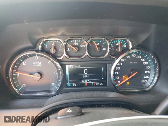 2017 Chevrolet Tahoe LS with VIN 1GNSCAEC4HR248971, listed as a Copart auction lot 58266665 with 94,377 mi miles and Salvage title. Bid and sale history available at DreamBid. Image 9.