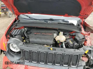 2018 Jeep Renegade Trailhawk с VIN ZACCJBCB7JPG76380, выставлен на аукционе Copart как лот 56914355 с пробегом 74 612 миль миль и Списание • Salvage title. История ставок и продаж доступна на DreamBid. Изображение 12.