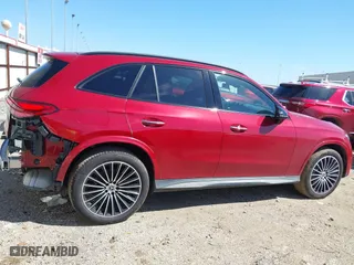 2024 Mercedes-Benz GLC with VIN W1NKM4GB6RF178509, listed as a IAAI auction lot 41678891 with 5,712 mi miles. Bid and sale history available at carsss.com. Image 14.
