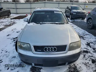 2005 Audi allroad A6 V8 with VIN WA1YD64B85N000760, listed as a Copart auction lot 85622844 with 137,580 mi miles and Salvage Title. Bid and sale history available at DreamBid. Image 5.
