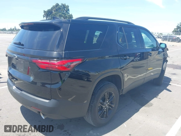 2022 Chevrolet Traverse LS with VIN 1GNERFKW3NJ183869, listed as a IAAI auction lot 42281313 with 55,316 mi miles and . Bid and sale history available at DreamBid. Image 4.