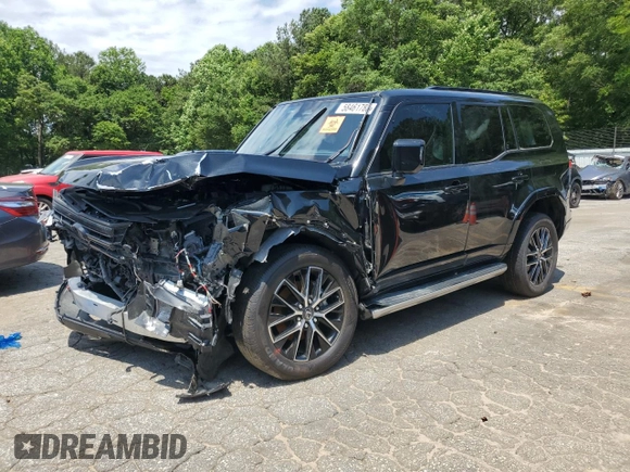 2024 Lexus GX 550 Premium z VIN JTJTBCDX5R5023870, wystawiony jako Copart lot #58461785 z przebiegiem 6 547 mil mil oraz Szkoda całkowita • Salvage title. Historia ofert i sprzedaży dostępna na DreamBid. Obrazek 1.