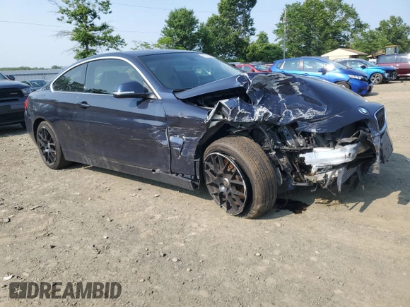 2015 BMW 4 Series 435i xDrive with VIN WBA3R5C54FK371700, listed as a Copart auction lot 60318895 with 99,388 mi miles and Clean title. Bid and sale history available at DreamBid. Image 4.