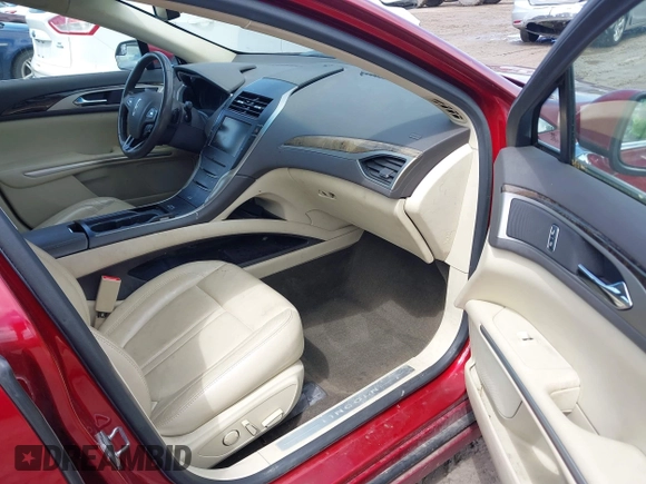 2013 Lincoln MKZ with VIN 3LN6L2G99DR803280, listed as a IAAI auction lot 42343037 with 65,189 mi miles and . Bid and sale history available at DreamBid. Image 5.