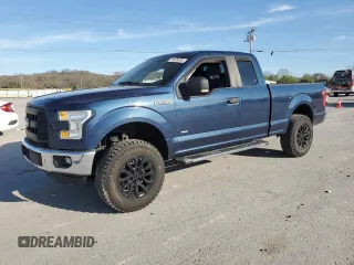 2016 Ford F-150 XL with VIN 1FTEX1CP8GFA96743, listed as a Copart auction lot 50309085 with 122,835 mi miles and Salvage Title. Bid and sale history available at carsss.com. Image 1.