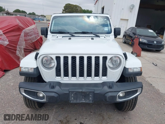 2023 Jeep Gladiator Overland z VIN 1C6HJTFG7PL566484, wystawiony jako IAAI lot #42424428 z przebiegiem 52 057 mil mil oraz . Historia ofert i sprzedaży dostępna na DreamBid. Obrazek 12.