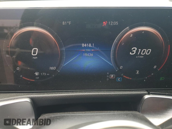 2023 Mercedes-Benz GLB 250 с VIN W1N4M4GB7PW267804, выставлен на аукционе Copart как лот 58992005 с пробегом 19 436 миль миль и Списание • Salvage title. История ставок и продаж доступна на DreamBid. Изображение 9.