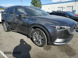 2023 Mazda CX-9 Signature with VIN JM3TCBEY7P0641064, listed as a Copart auction lot 86751364 with 43,144 mi miles and Salvage title. Bid and sale history available at DreamBid. Image 4.