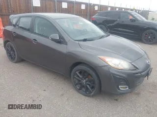 2010 Mazda Mazda3 s Grand Touring with VIN JM1BL1H56A1225573, listed as a IAAI auction lot 41892814 with 1 mi miles. Bid and sale history available at carsss.com. Image 1.