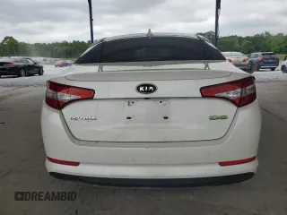 2012 Kia Optima Hybrid with VIN KNAGM4AD7C5018107, listed as a Copart auction lot 55116075 with 158,240 mi miles and Clean Title. Bid and sale history available at carsss.com. Image 6.