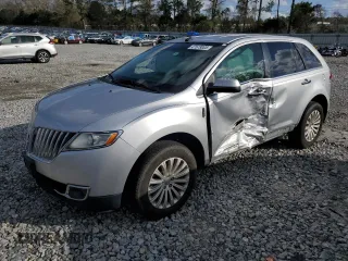 2015 Lincoln MKX with VIN 2LMDJ6JK8FBL28436, listed as a Copart auction lot 47573005 with 129,147 mi miles and Salvage Title. Bid and sale history available at carsss.com. Image 1.
