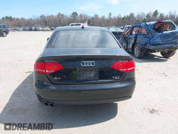 2011 Audi A4 2.0T Premium Plus with VIN WAUFFAFL2BN044780, listed as a IAAI auction lot 42082205 with 185,820 mi miles. Bid and sale history available at carsss.com. Image 15.