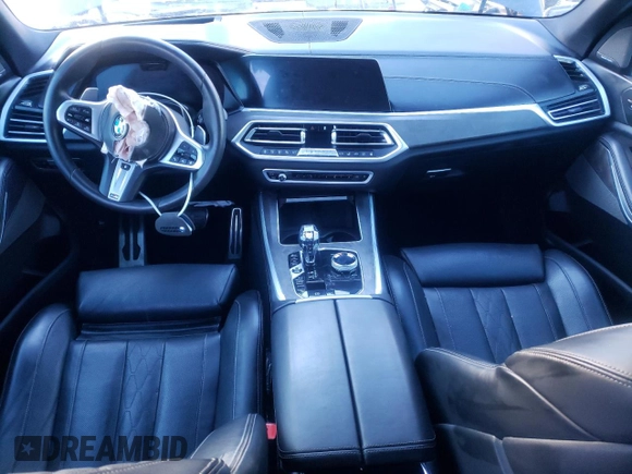 2020 BMW X5 M50i with VIN 5UXJU4C03L9C25591, listed as a Copart auction lot 66650082 with 0 mi miles. Bid and sale history available at carsss.com. Image 8.