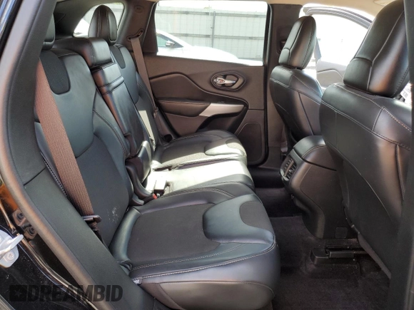 2018 Jeep Cherokee Latitude Plus with VIN 1C4PJMLX7JD502235, listed as a Copart auction lot 58185365 with 53,963 mi miles and Salvage title. Bid and sale history available at DreamBid. Image 11.