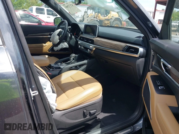 2021 Kia Telluride SX with VIN 5XYP54HC7MG130377, listed as a IAAI auction lot 42172684 with 32,186 mi miles and . Bid and sale history available at DreamBid. Image 5.