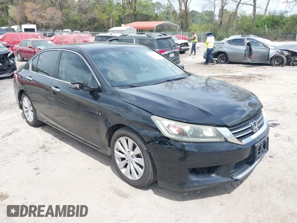 2015 Honda Accord EX-L with VIN 1HGCR2F82FA149204, listed as a IAAI auction lot 41962890 with 218,248 mi miles and . Bid and sale history available at DreamBid. Image 6.