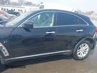 2017 Infiniti QX70 with VIN JN8CS1MW0HM414433, listed as a IAAI auction lot 41791003 with 105,946 mi miles and . Bid and sale history available at DreamBid. Image 14.