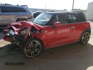 2017 MINI Convertible John Cooper Works with VIN WMWWH9C34H3A78207, listed as a Copart auction lot 63349794 with 39,360 mi miles and Salvage Title. Bid and sale history available at carsss.com. Image 1.