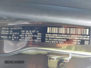 2017 Jeep Renegade Altitude z VIN ZACCJABB7HPE88450, wystawiony jako IAAI lot #41785466 z przebiegiem 119 370 mil mil oraz . Historia ofert i sprzedaży dostępna na DreamBid. Obrazek 9.