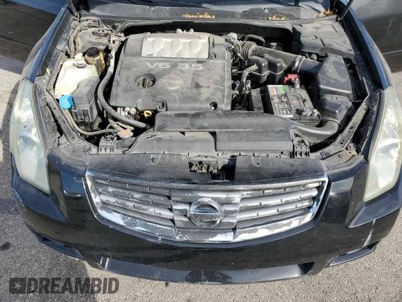 2007 Nissan Maxima 3.5 SL with VIN 1N4BA41E97C831633, listed as a Copart auction lot 76327674 with 169,453 mi miles and Salvage Title. Bid and sale history available at carsss.com. Image 13.