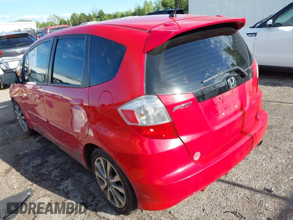 2013 Honda Fit Sport z VIN JHMGE8H51DC080183, wystawiony jako IAAI lot #42178982 z przebiegiem 174 133 mil mil oraz . Historia ofert i sprzedaży dostępna na DreamBid. Obrazek 3.
