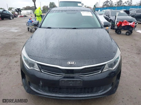 2017 Kia Optima Hybrid with VIN KNAGT4LC3H5005336, listed as a IAAI auction lot 41779828 with 122,951 mi miles. Bid and sale history available at carsss.com. Image 12.