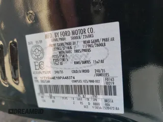 2009 Ford Ranger XLT with VIN 1FTYR44E19PA48374, listed as a Copart auction lot 62522244 with 199,756 mi miles and Salvage Title. Bid and sale history available at carsss.com. Image 12.