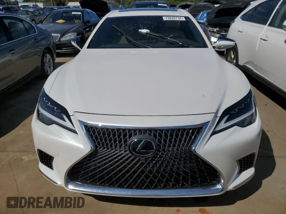 2021 Lexus LS 500 z VIN JTHD51FFXM5013754, wystawiony jako Copart lot #73820734 z przebiegiem Nie podano mil oraz Nie do naprawy • Non repairable. Historia ofert i sprzedaży dostępna na DreamBid. Obrazek 5.