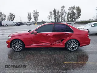 2013 Mercedes-Benz C 250 Sport with VIN WDDGF4HBXDR284643, listed as a IAAI auction lot 41517874 with 74,023 mi miles and . Bid and sale history available at carsss.com. Image 14.