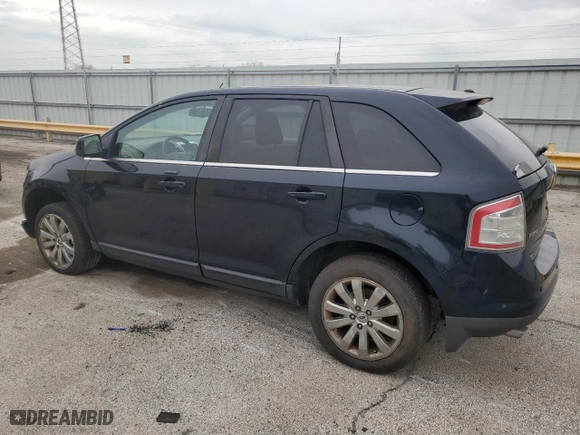 2008 Ford Edge Limited with VIN 2FMDK39C98BB04437, listed as a Copart auction lot 50401055 with 209,252 mi miles and Salvage Title. Bid and sale history available at carsss.com. Image 2.