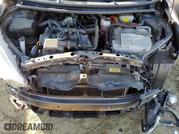 2012 Toyota Prius One with VIN JTDKDTB34C1522795, listed as a Copart auction lot 42779115 with 80,581 mi miles and Salvage Title. Bid and sale history available at carsss.com. Image 11.