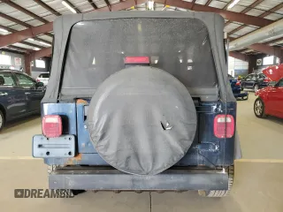 2002 Jeep Wrangler SE with VIN 1J4FA29PX2P749203, listed as a Copart auction lot 53604045 with 152,410 mi miles and Clean Title. Bid and sale history available at carsss.com. Image 6.