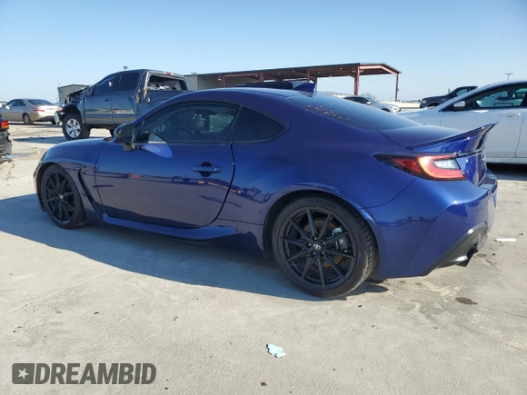 2023 Toyota GR86 Premium with VIN JF1ZNBE15P9750091, listed as a Copart auction lot 43124865 with 6,029 mi miles and Salvage Title. Bid and sale history available at carsss.com. Image 2.