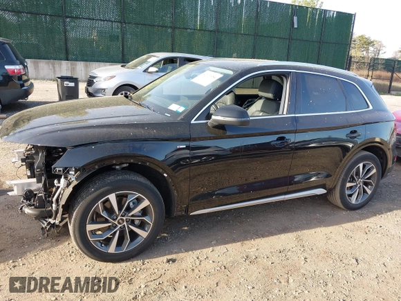 2022 Audi Q5 S line Premium with VIN WA1GAAFY9N2021322, listed as a IAAI auction lot 42119054 with 31,863 mi miles and . Bid and sale history available at DreamBid. Image 14.