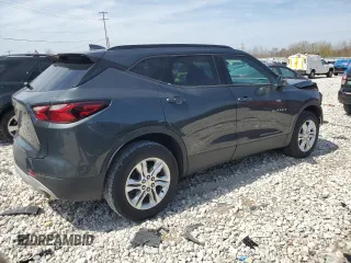 2020 Chevrolet Blazer LT with VIN 3GNKBHRS7LS616854, listed as a Copart auction lot 54380035 with 72,705 mi miles and Non repairable. Bid and sale history available at DreamBid. Image 3.