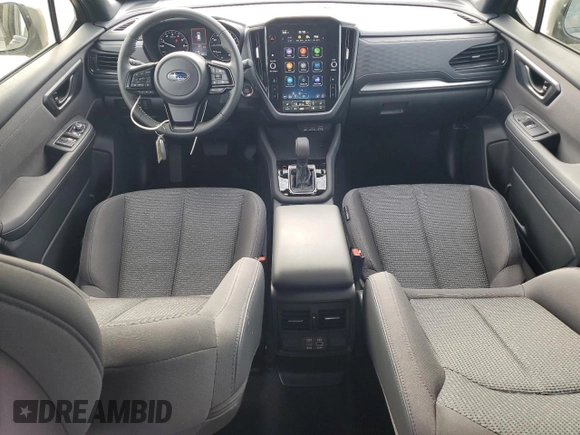 2025 Subaru Forester Premium with VIN JF2SLDDCXSH470408, listed as a Copart auction lot 60050645 with 2,605 mi miles and Salvage title. Bid and sale history available at DreamBid. Image 8.