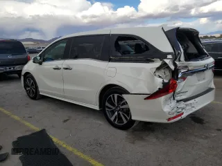 2018 Honda Odyssey Elite with VIN 5FNRL6H99JB066053, listed as a Copart auction lot 51963595 with 139,504 mi miles and Salvage Title. Bid and sale history available at carsss.com. Image 2.